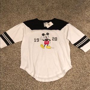 Mickey Mouse original icon baseball tee